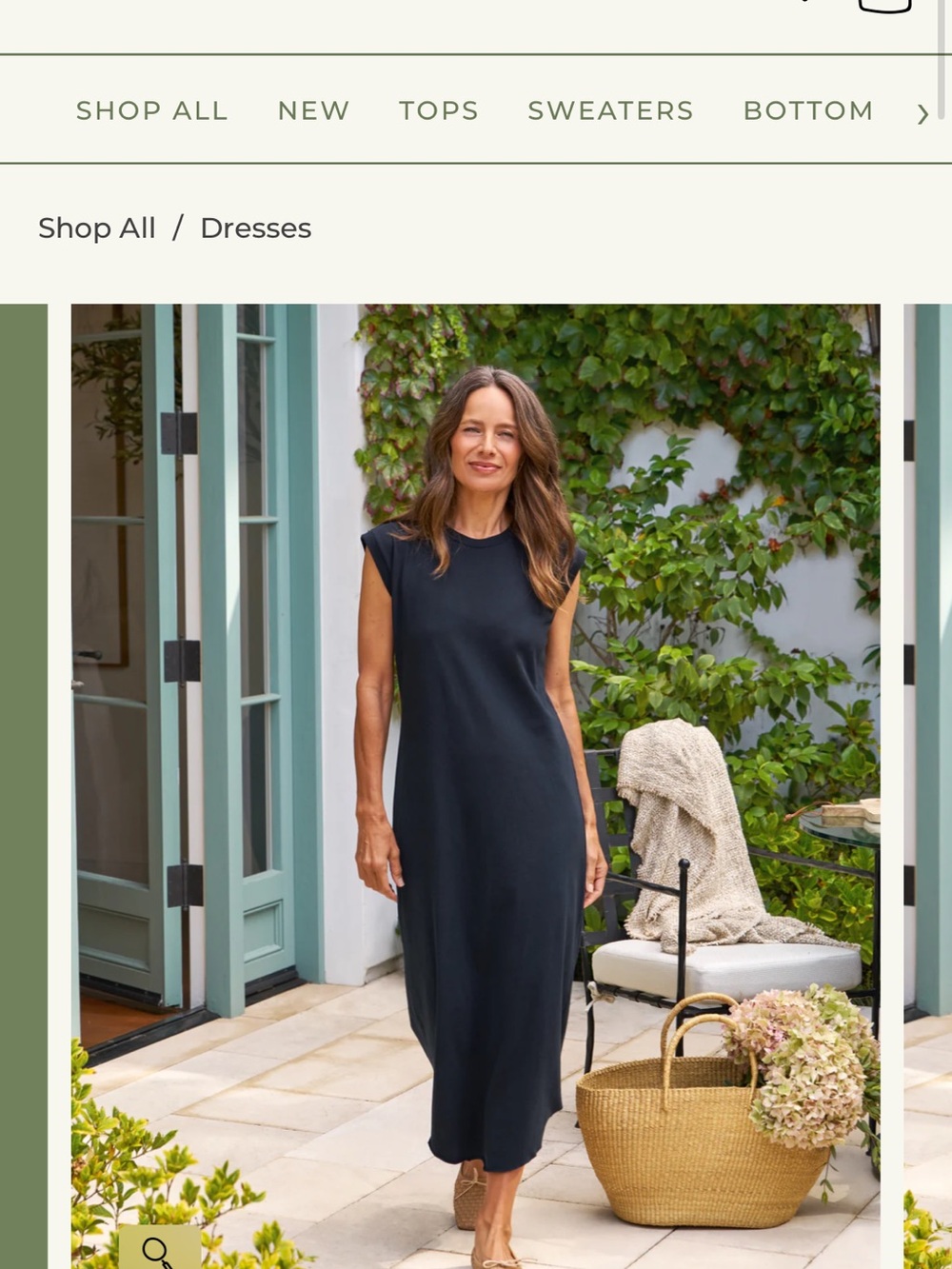 Frank & Eileen Black Sleeveless Maxi Dress